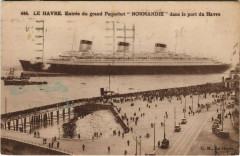 Le Havre Paquebot Normandie Ships