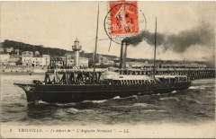 Le Depart de L'Augustin Normand Ships