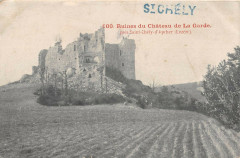 Ruines Du Chateau De La Garde -
													48 Lozère
												