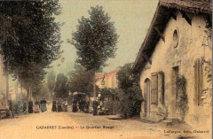 Gabarret (Landes) - Quartier rouge 1