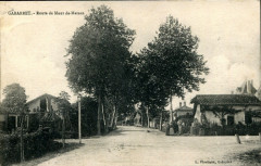 Gabarret (Landes) - route de Mont-de-Marsan 1