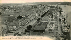 Bordeaux - Quais - vue prise du pont transbordeur 3 b