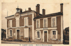 Garein (Landes) - Mairie et Ecole 1