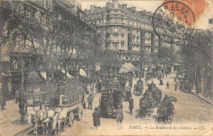 Paris Le Boulevard Des Italiens