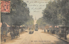Paris Boulevard Saint Michel