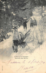 L'Hiver A La Montagne Descente Des Billons -
													74 Haute Savoie
												