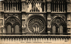 Paris 4e Notre-Dame - La Rosace à Paris 4e