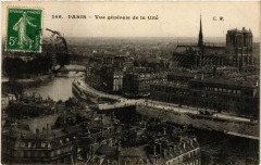 Paris 4e Vue générale de la Cité à Paris 4e