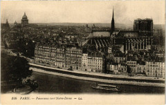Paris 4e Panorama vers Notre Dame -
																					75004 Paris 4e
																			
