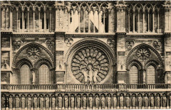 Paris 4e Notre-Dame - Détails de Facade à Paris 4e