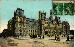 Paris 4e Hotel de Ville à Paris 4e