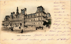Paris 4e Hotel de Ville à Paris 4e
