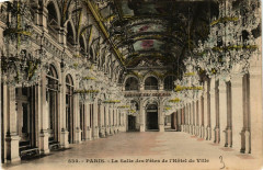 Paris 4e La Salle des Fetes de l'Hotel de Ville -
																					75004 Paris 4e
																			