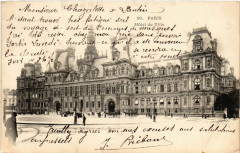 Paris 4e Hotel de Ville à Paris 4e
