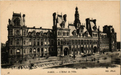 Paris 4e Hotel de Ville à Paris 4e
