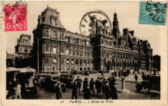 Paris 4e Hotel de Ville à Paris 4e
