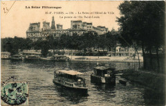 Paris 4e La Seine et l'Hotel de Ville. La pointe de l'Ile Saint-Louis -
																					75004 Paris 4e
																			