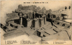 Paris 4e La Bastille en 1725 à Paris 4e