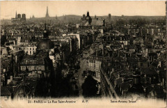 Paris 4e La Rue Saint-Antoine -
																					75004 Paris 4e
																			