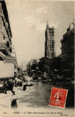 Paris 4e La Tour Saint-Jacques la Rue de Rivoli -
																					75004 Paris 4e
																			
