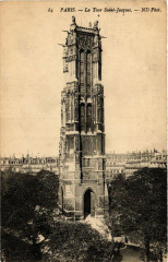 Paris 4e La Tour Saint-Jacques à Paris 4e