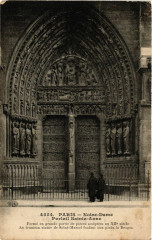 Paris 4e Notre-Dame - Portail Sainte-Anne -
																					75004 Paris 4e
																			