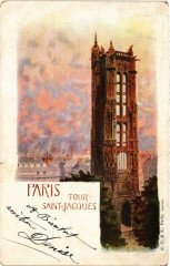 Paris 4e La Tour Saint-Jacques à Paris 4e