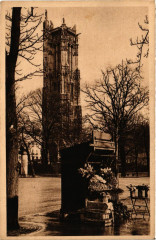 Paris 4e La Tour Saint-Jacques à Paris 4e