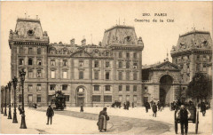 Paris 4e Caserne de la Cité à Paris 4e