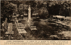 Le Jardin de la Maison de Balzac à Paris 16e