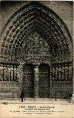 Paris 4e Notre-Dame - Portail du Jugement -
																					75004 Paris 4e
																			