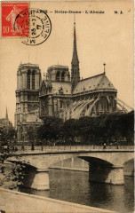Paris 4e Notre-Dame - L'Abside à Paris 4e