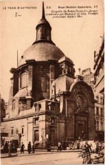 Paris 4e Rue Saint-Antoine. Chapelle de Notre Dame des Anges à Paris 4e