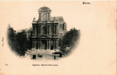 Paris 4e Eglise Saint-Gervais à Paris 4e