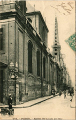 Paris 4e Eglise Saint-Louis en l'Ile à Paris 4e