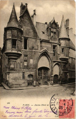 Paris 4e Ancien Hotel de Sens à Paris 4e