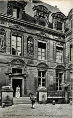 Paris 4e Le Marais au 17e siécle. Hotel Sully Rue Saint-Antoine à Paris 4e
