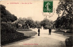 Compiegne - Une allée du Parc à Compiègne