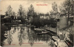 Joinville le Pont Canal de Polangis, vue artistique France à Joinville-le-Pont