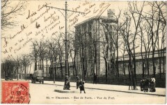 Vincennes Rue de Paris, Vue du Fort France à Vincennes