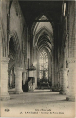 Lamballe Interieur de Notre-Dame France