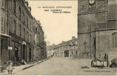 Loudeac Place de l'Eglise France
