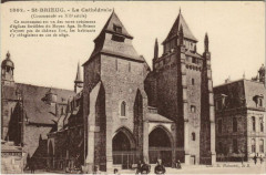 La Cathédrale (Commencée au XIIe siècle) à Saint-Brieuc