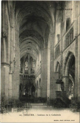 Treguier Interieur de la Cathedrale France