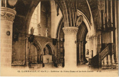 Lamballe Interieur de Notre-Dame France