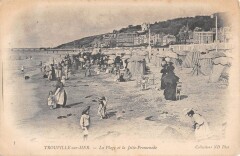 Trouville La Plage Et La Jetee Promenade