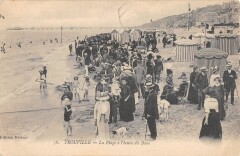 Trouville La Plage A L'Heure Du Bain -
													14 Calvados
												