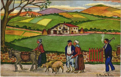 Escenas Vascas - Types -
													64 Pyrénées Atlantiques
												