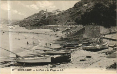 Guethary Le Port et la Plage -
													64 Pyrénées Atlantiques
												