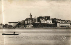 Fontarabie et la Bidassoa vues d'Hendaye à Hendaye